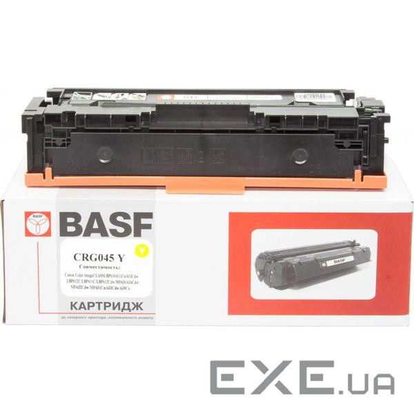 Картридж BASF для Canon 045H Yellow (KT-1243C002) (KT-CRG045Y)