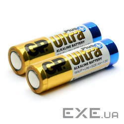 Батарейка GP Ultra Plus AAA 2шт/уп (24AUP-2S2)