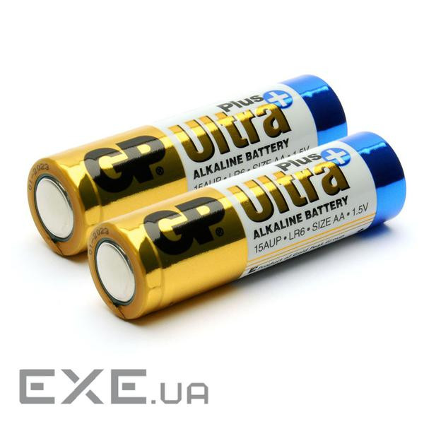 Батарейка GP Ultra Plus AAA 2шт/уп (24AUP-2S2)