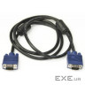 Кабель мультимедійний VGA M to VGA M 1.5m PowerPlant (KD00AS1284)
