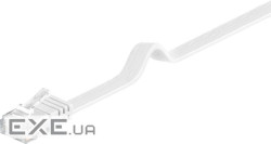 Патч-корд неекранований RJ45 UTP6 5.0m,patch Flat OD 1.5x6.0mm Cu,білий (75.09.5154-10) (75.09.5154-10)