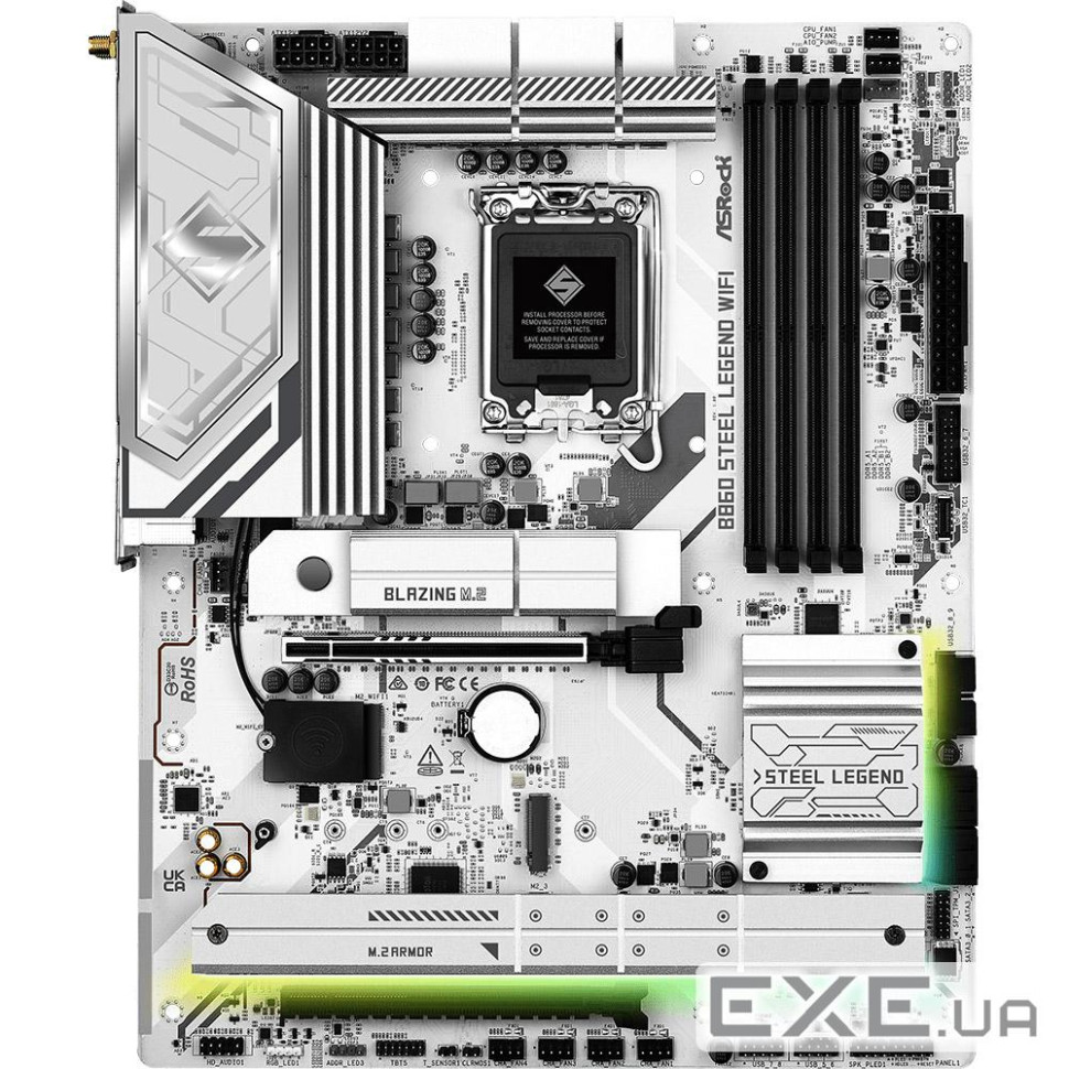 Материнська плата ASROCK B860 Steel Legend WiFi