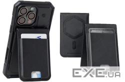 Чохол UAG для карт магнітний з підставкою, Metropolis Wallet PU, Black (964445114040)