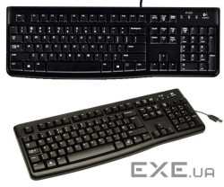 Клавіатура Logitech Keyboard K120 for Business [ES] black (920-002518)