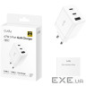 Зарядний пристрій 3xUSB 67W, (GaN, 1хUSB-C, QC+PD 3.0, вилка ЄС, для iPhone 12) , Cudy (CH67_EU)