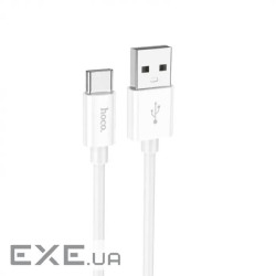Кабель HOCO X87 Magic Silicone USB-A to Type-C 1м White (6931474783240)