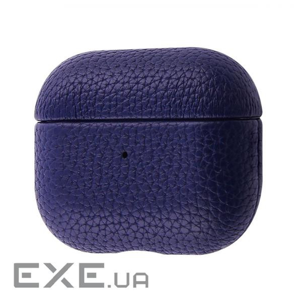 Чохол Leather Case AirPods 3 midnight blue (57526 midnight blue)
