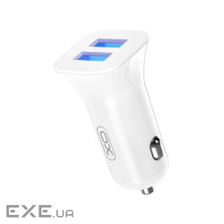 Зарядний пристрій XO CC31 2.4A/2 USB White (XO-СC31-WH)