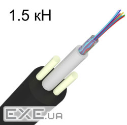 Кабель оптичний RCI S-CFP(NA)Fda-008 E9/125 (1.5 кН) (ADSS) (S