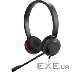 Гарнітура JABRA Evolve 20 SE MS Stereo USB-C Leather (Jabra EVOLVE 20 MS Stereo USB-C (шкіра))