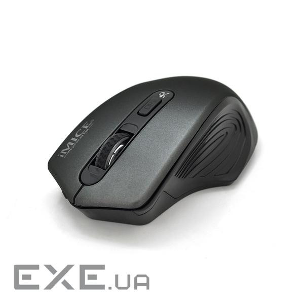 Миша бездротова iMICE G-1800, 4 кнопки, 800/1200/1600 DPI, 2.4Ghz 10м , Wind (iMICE G-1800 Black)