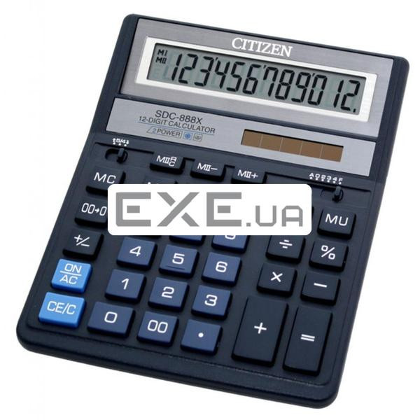 Калькулятор Citizen SDC-888XBL (1303XBL)
