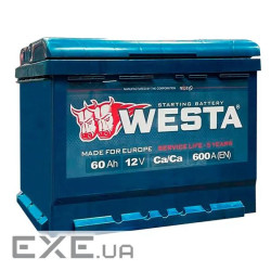 Акумулятор автомобільний Westa 6CT-60 А (1) А 600A