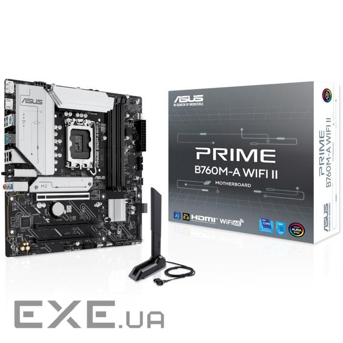 Материнська плата ASUS Prime B760M-A WiFi II