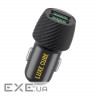 Автомобільний зарядний пристрій Luxe Cube 2USB 17W Black (8886668698498)