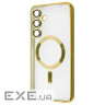 Чохол WAVE Metal Color Case with Magnetic Ring Samsung Galaxy S24 FE gold (59394 gold)