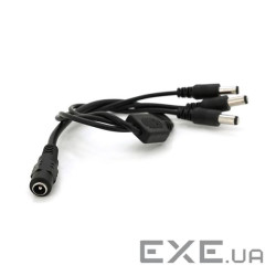 Дільник живлення DC-F=>3xDC-M (D 5,5x2,5мм) кабель завдовжки 40см (YT-DC (YT-DC-F=>3xDC-M-40)