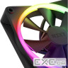 Комплект вентиляторів NZXT F140 RGB Black 2-Pack (RF-R14DF-B1)
