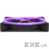 Комплект вентиляторів NZXT F140 RGB Black 2-Pack (RF-R14DF-B1)