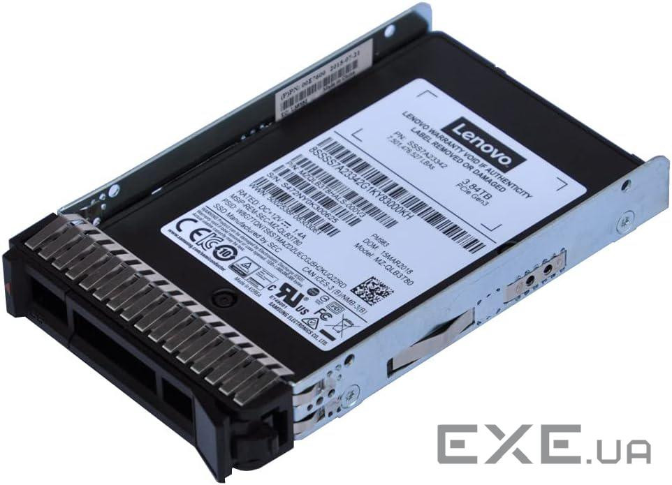 SSD диск Lenovo ThinkSystem 960GB 2.5" SATAIII (4XB7A38273)