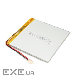 Літій-полімерний акумулятор 4*100*100mm (4400mAh 3,7V) (40100100) (40100100(4400mAh 3,7V)) 4*100*100mm (4400mAh 3,7V) (4