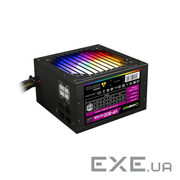 Блок живлення Gamemax 800W (VP-800-M-RGB)
