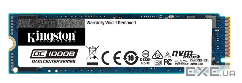SSD KINGSTON DC1000B 480GB M.2 NVMe (SEDC1000BM8/480G)