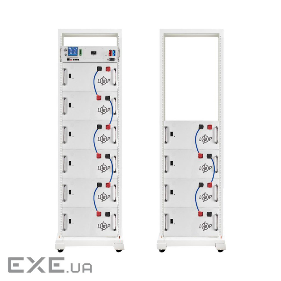 Аккумулятор LP LiFePO4 Battery HVM 512V 280Ah (143360 Wh) BMS 125А AB Lrack white (38410)