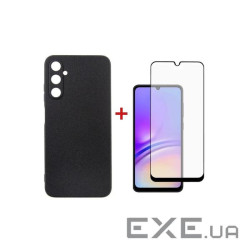 Чохол для мобільного телефону Dengos Kit for Samsung Galaxy A05s (A057) case + glass (Bla (DG-KM-09)