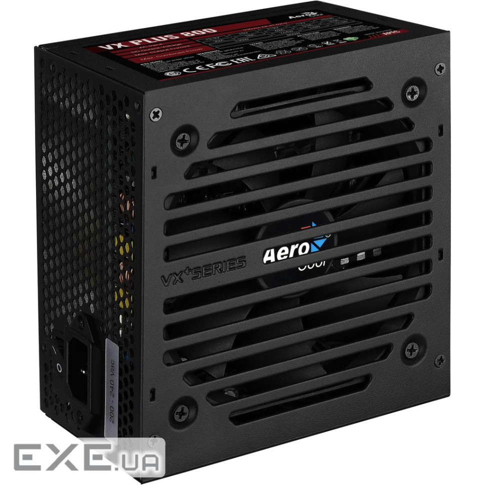 Блок живлення AeroCool 800W VX Plus Stealth (ACPN-VS80AEY.12)