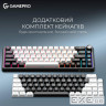 Бездротова механічна клавіатура GamePro Asgard Valhalla (MK210W Pro) 65% QLAB orange switches