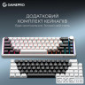 Бездротова механічна клавіатура GamePro Asgard Valhalla (MK210W Pro) 65% QLAB orange switches