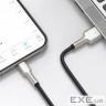 Кабель BASEUS Cafule Metal Data Cable USB for Lightning 0.25м Black (CALJK-01)