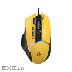 Мишка A4Tech Bloody W95 Ultra USB Yellow/Black (4711421002318)