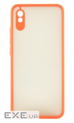 Накладка силіконова для смартфона Xiaomi Redmi 9A, Gingle Matte Case (strong) Red Xiaomi Redmi 9A, Gingle Matte Case (st