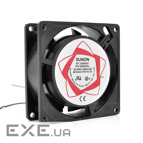 Кулер для охолодження серверних БП SUNON 8025 DC sleeve fan 2pin під паяння - (YT-CCS-80*80*25 / 2) - (YT-CCS-80*80*25 /