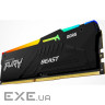 Модуль пам'яті KINGSTON FURY Beast RGB EXPO Black DDR5 6000MHz 32GB (KF560C36BBE2A-32)