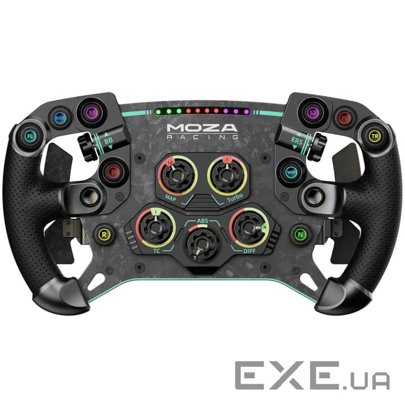 Кермо MOZA Racing GS V2P Steering for PC, 30cм., 10кн., RGB (RS056)
