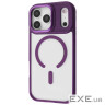 Чехол Proove Clear Essence Case with Magnetic Ring iPhone 17 Pro deep purple (PCCEIP17P004)