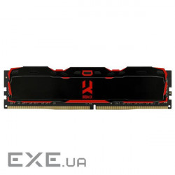 Memory module DDR4 16GB/3200 GOODRAM Iridium X Black (IR-XL3200D464L16S/16G)