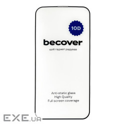 Защитное стекло BeCover для Apple iPhone 13 Pro 10D Black (711514)