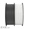 Пластик для 3D-принтера Creality PLA 2x1кг, 1.75мм, white+black (3301010337)
