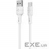 Кабель BOROFONE BX30 Silicone Charging Data Cable for USB-C 1м White (BX30CW)