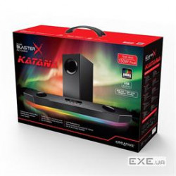 Creative Labs 51MF8245AA000 Sound BlasterX Katana 1.1 BlueTooth Wireless Speaker Black Retail