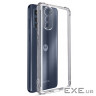 Чохол до мобільного телефона BeCover Anti-Shock Motorola Moto E32s Clear (709826)