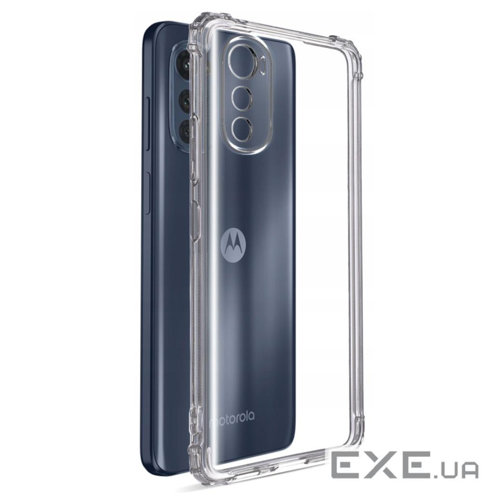 Чохол до мобільного телефона BeCover Anti-Shock Motorola Moto E32s Clear (709826)