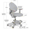 Дитяче крісло Evo-kids Mio-G (Y-407 G)