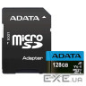 Карта пам'яті ADATA microSDXC Premier 128GB UHS-I V10 A1 + SD-adapter (AUSDX128GUICL10A1-RA1)