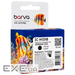 Картридж Barva HP 131 (C8765HE) 480c, black (IC-H131B)