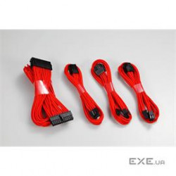 Phanteks Cable PH-CB-CMBO_RD Extension Cable Combo 24pin/8pin/8V/8V 500mm Red Poly Bag